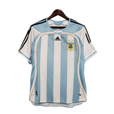 Camisa Seleção Argentina Retrô 2006 Azul e Branca-