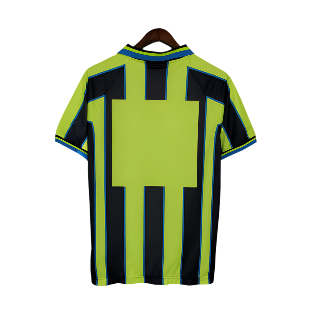 Camisa Manchester City Retrô 1998/1999  - Amarela e Preta