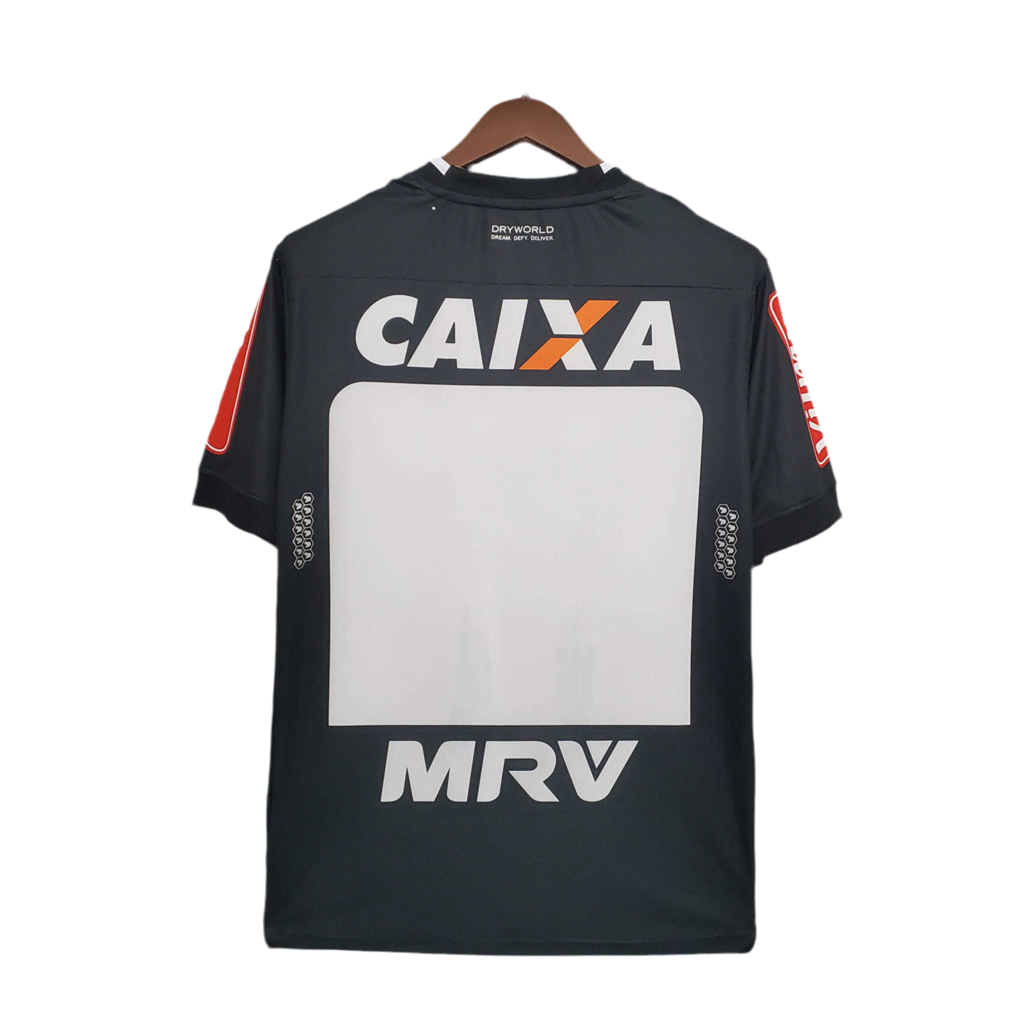 Camisa Atlético MG Retrô 2016/2017 - Preta e Branca