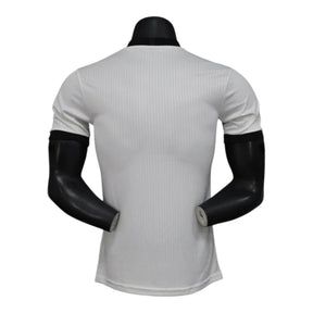 Camisa Seleção Alemanha Edição de Aniversário I 25/26 - Jogador Adidas Masculina - Branca com detalhes em preto